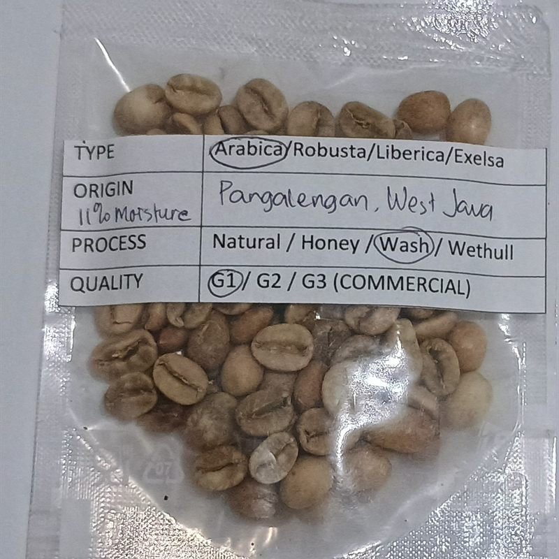 Green coffee beans for home roasters
